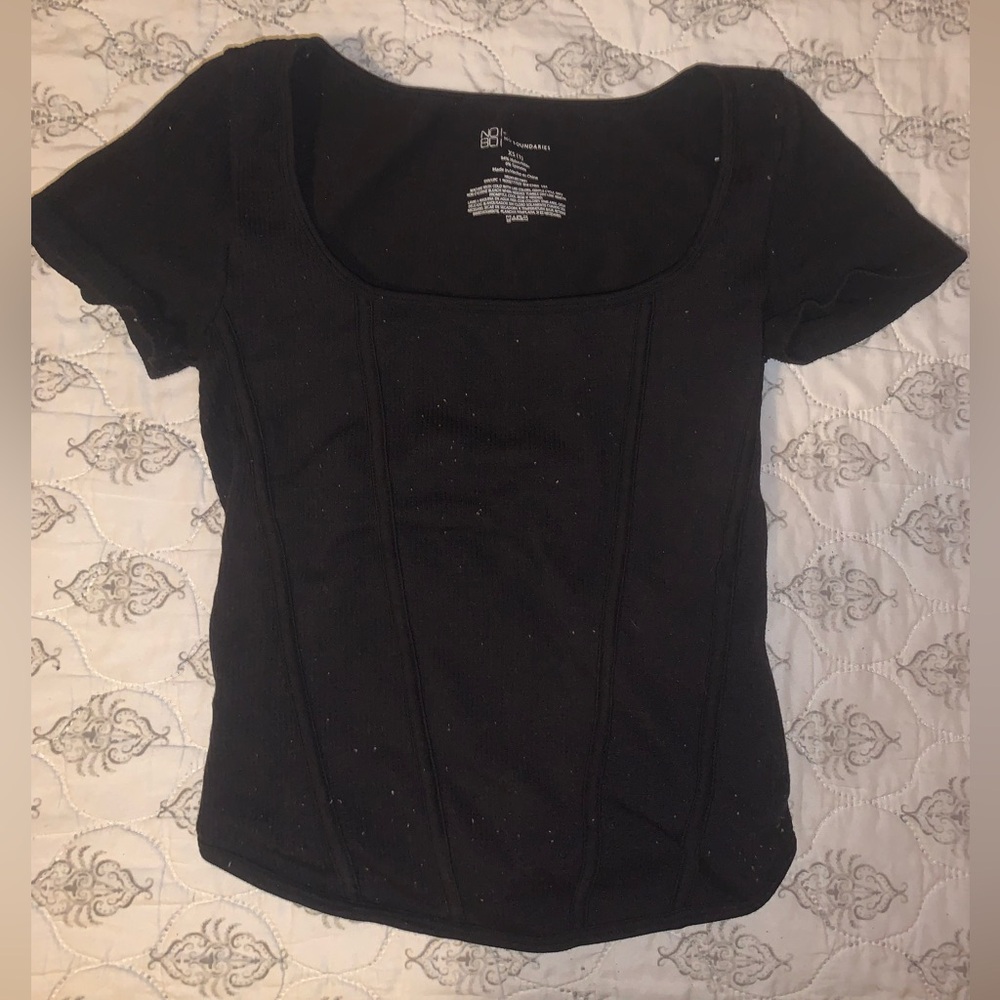 Black Baby Tee